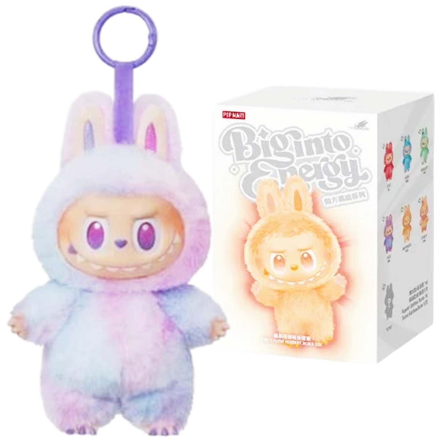 ぬいぐるみ POPMART LABUBU Big into Energy THE MONSTERS Big into Energy Series-Vinyl Plush Pendant