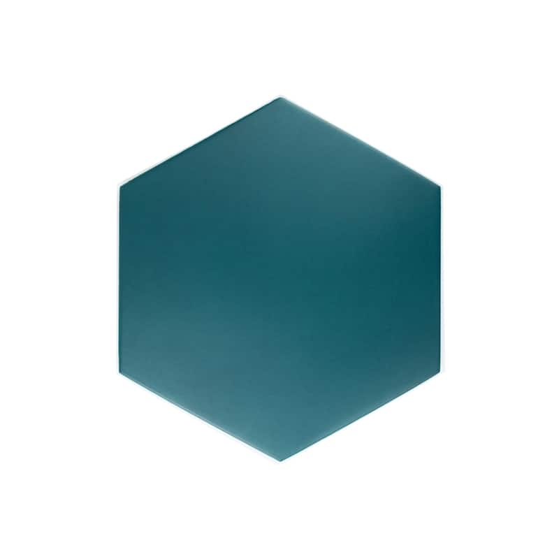 Honeycomb Hexagon 9 in. x 10 in. Glazed Porcelain Wall and Floor Tile