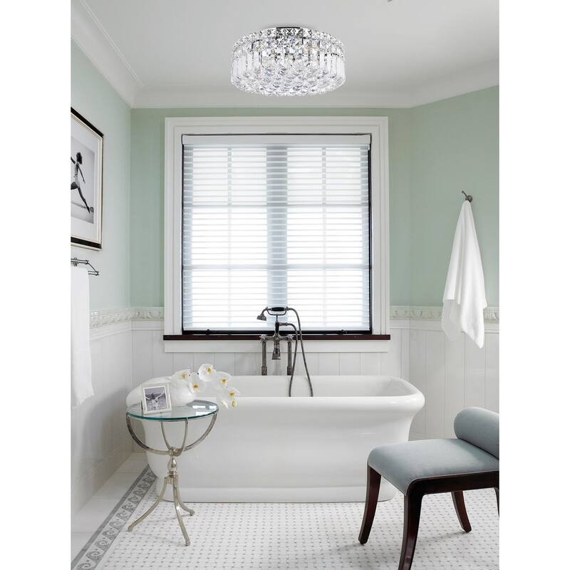 Graham 5-light 16-inch Flush-Mount Chandelier - 16 Inch