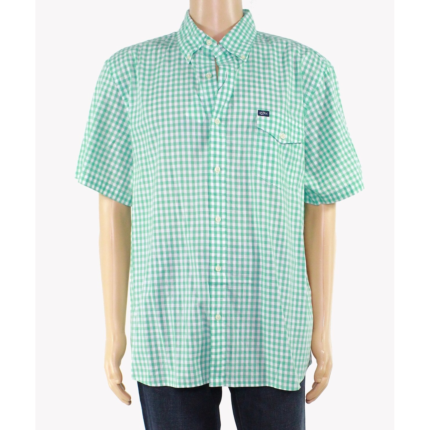 short sleeve button down ralph lauren