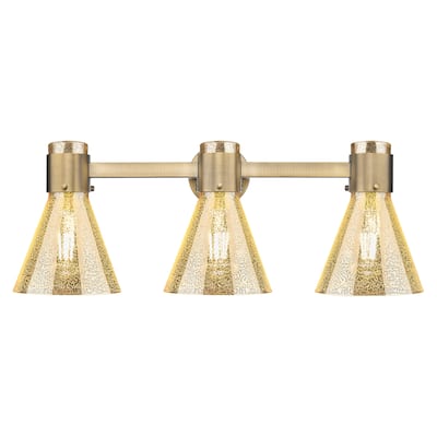 Innovations Lighting 464-3W-G464C-7ME Lawton Cone 3 Light 24" Wide