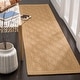 preview thumbnail 48 of 54, SAFAVIEH Palm Beach Tadako Trellis Sisal/ Jute Rug 2' x 8' Runner - Maize - Runner