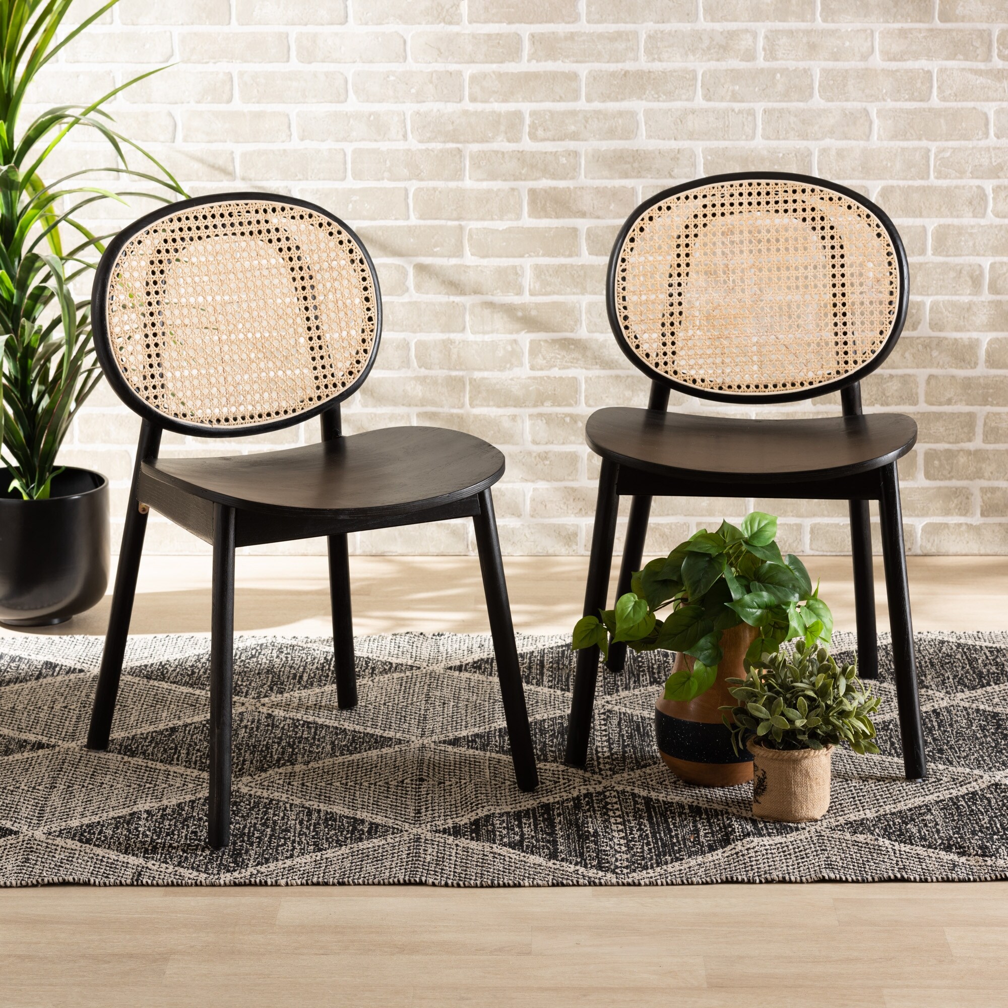 Woven hot sale chair set