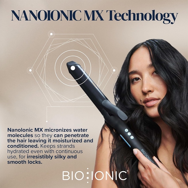 Bio Ionic Long Barrel Styler Curling Hair Iron 1 On Sale Bed Bath Beyond 38327328