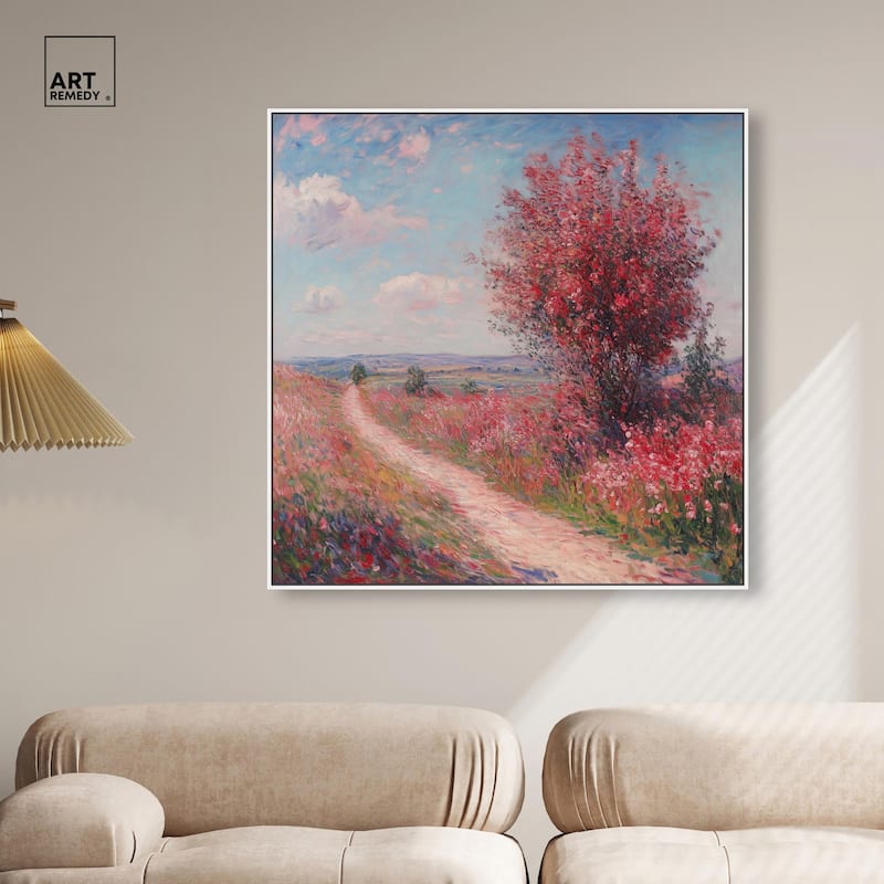 Pourville Breeze Canvas by Art Remedy