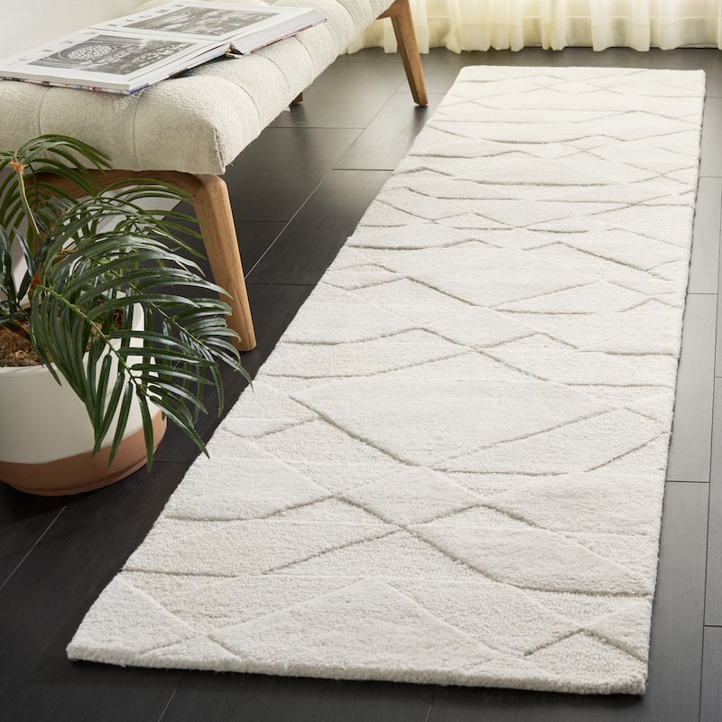 SAFAVIEH Handmade Rodeo Drive Tayla Mid-Century Modern Wool Rug