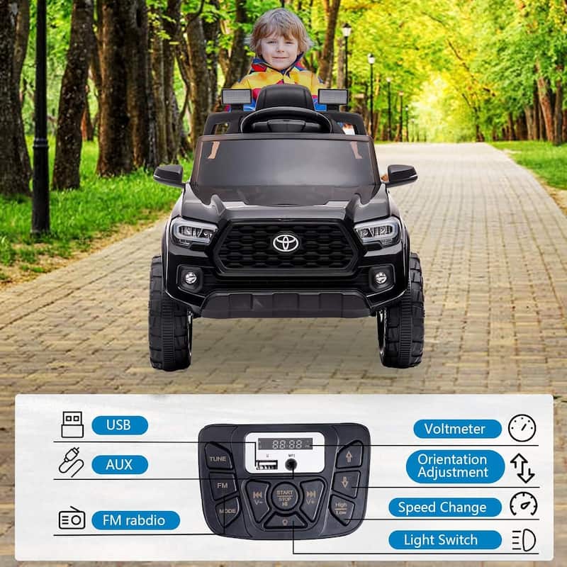 Officially Licensed Toyota Tacoma 12V Kids Ride On Car