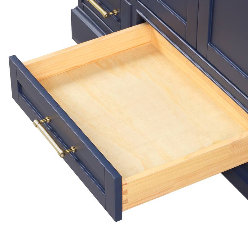 Blossom Copenhagen 48" Bathroom Vanity with Marble Top & Ceramic Sink