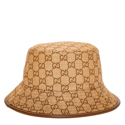 Gucci GG Straw Bucket Hat