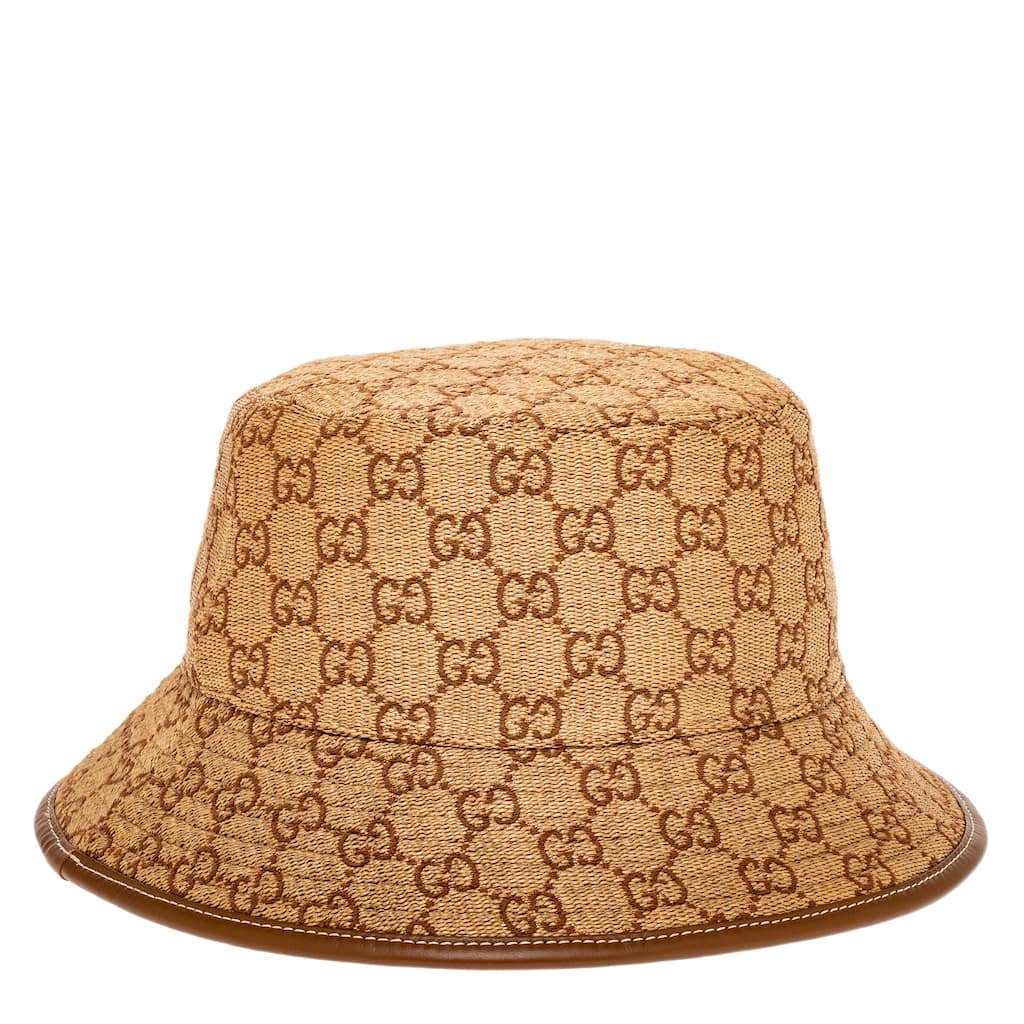 Gucci GG Straw Bucket Hat