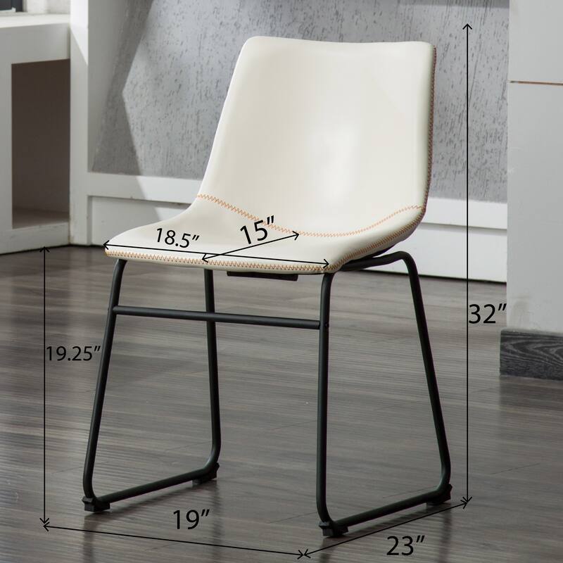 Compact Dining Table and Chair Set Conversation Dining Table and Chair Sets with Metal Chairs Legs for Office Living Room