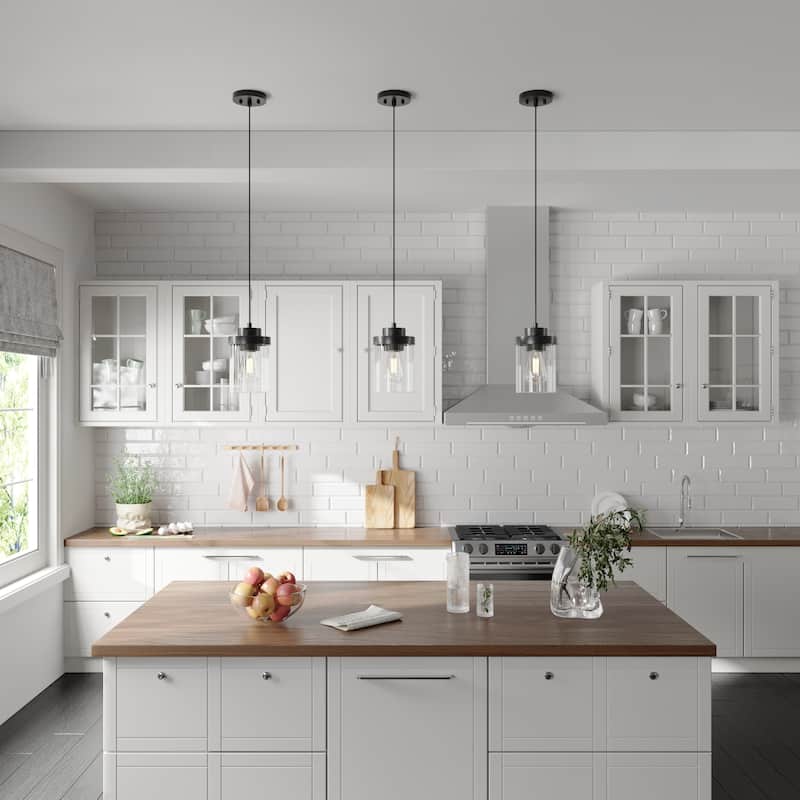 CO-Z 1 Light Pendant Light Fixture Set of 3 - N/A