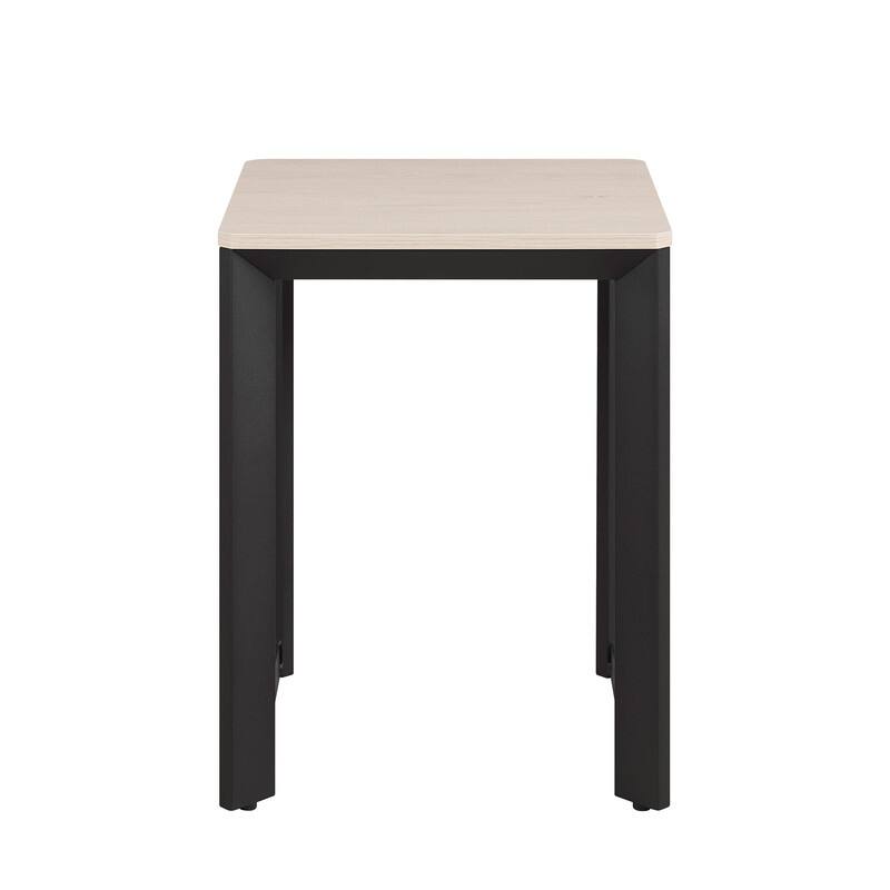 Rosary Blenn Modern Triangular Pipe End Table