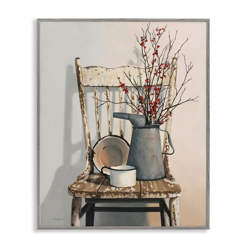 Stupell Vintage Rustic Things Neutral Painting,11x14, Design By Artist Cecile Baird