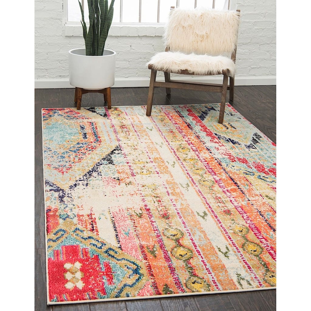 Southwestern/Lodge Tazetta Collection Area Rug