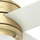 preview thumbnail 9 of 23, Hunter 44" Hepburn Ceiling Fan with LED Light Kit and Wall Control, Vintage, Transitional, Contemporary