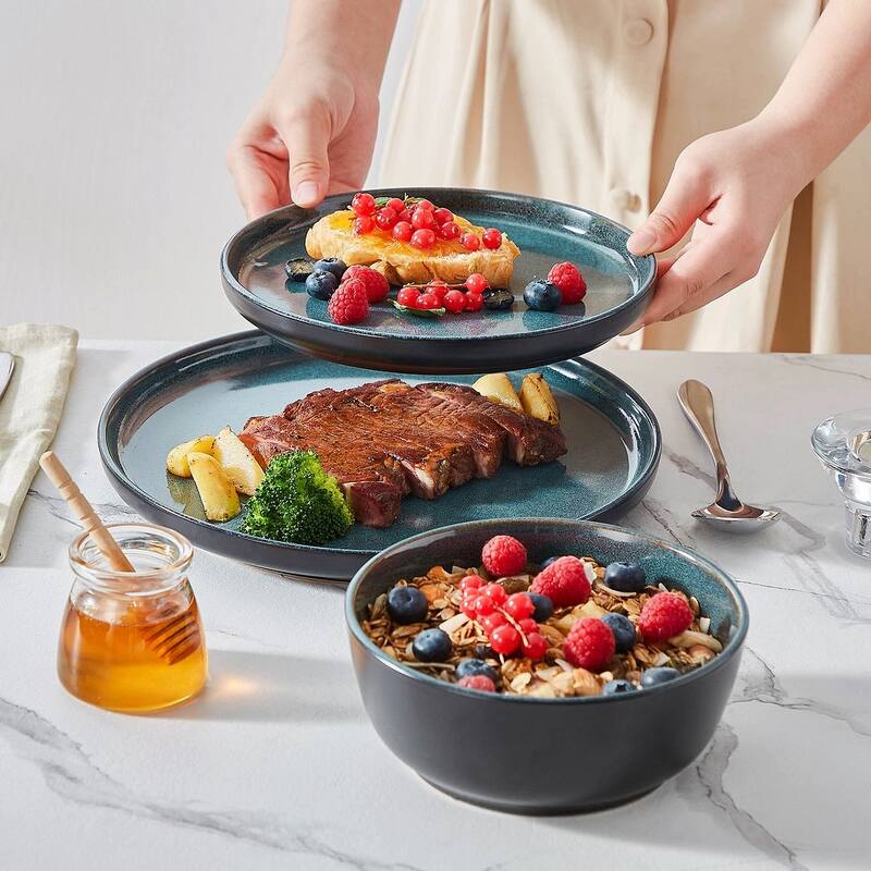 vancasso PLAYB Stoneware Kiln Change Glaze Dinnerware Set