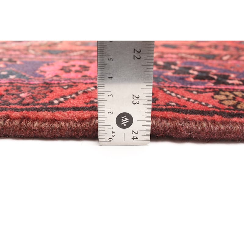 ECARPETGALLERY Hand-knotted Andelz Black Wool Rug - 4'6 x 7'1