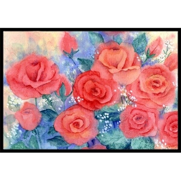 Carolines Treasures IBD0251JMAT Roses Indoor or Outdoor Mat 24 x 36