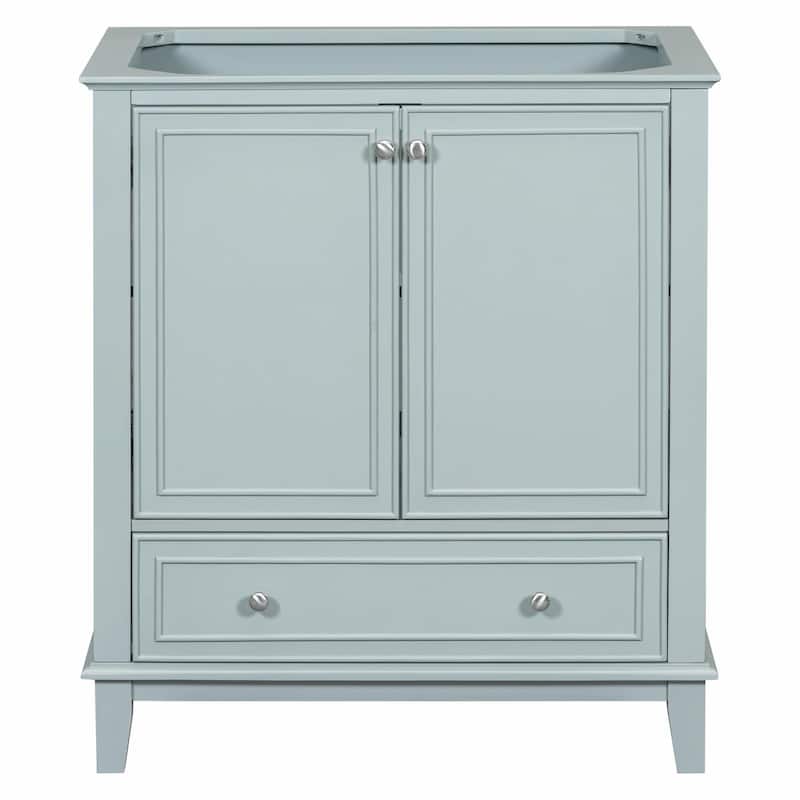 30" Bathroom Vanity Base Cabinet with Doors and Drawer