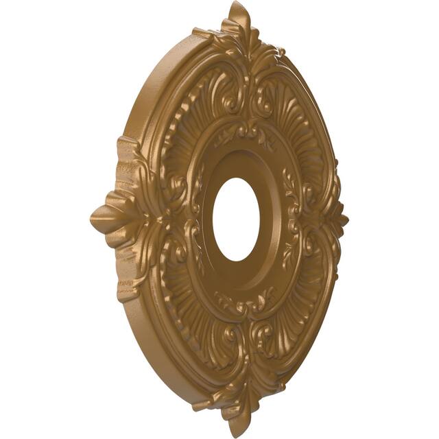 3 1/2" Inside Diameter - Attica Thermoformed PVC Ceiling Medallion