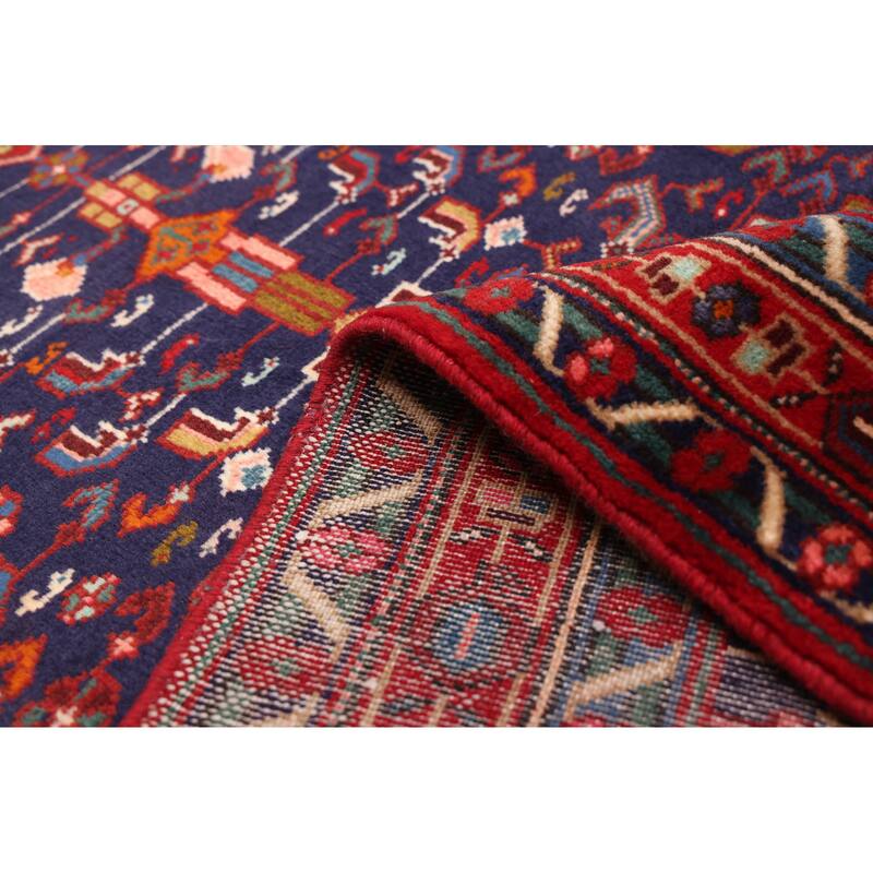 ECARPETGALLERY Hand-knotted Anadol Navy Wool Rug - 3'2 x 10'4