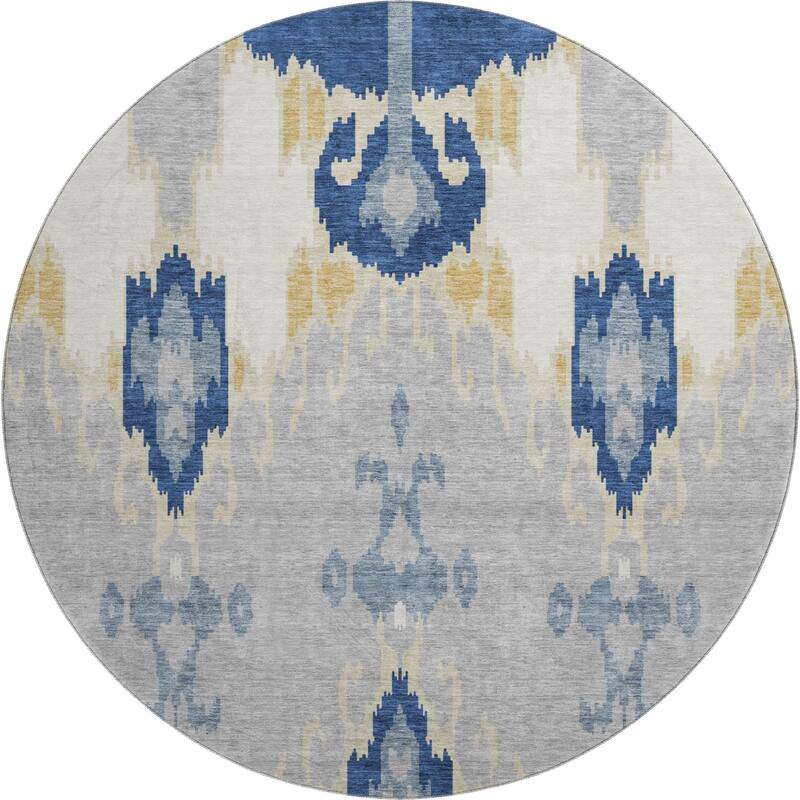 Premium Washable Super Soft Boho Ikat Mayfield Rug