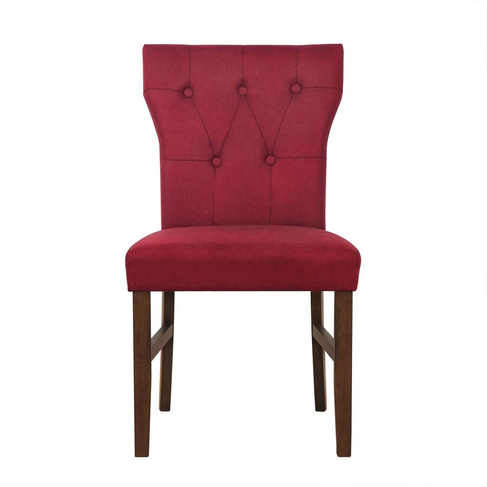 CraftPorch Mid-Century Modern 7-Piece Wooden Dining Chair