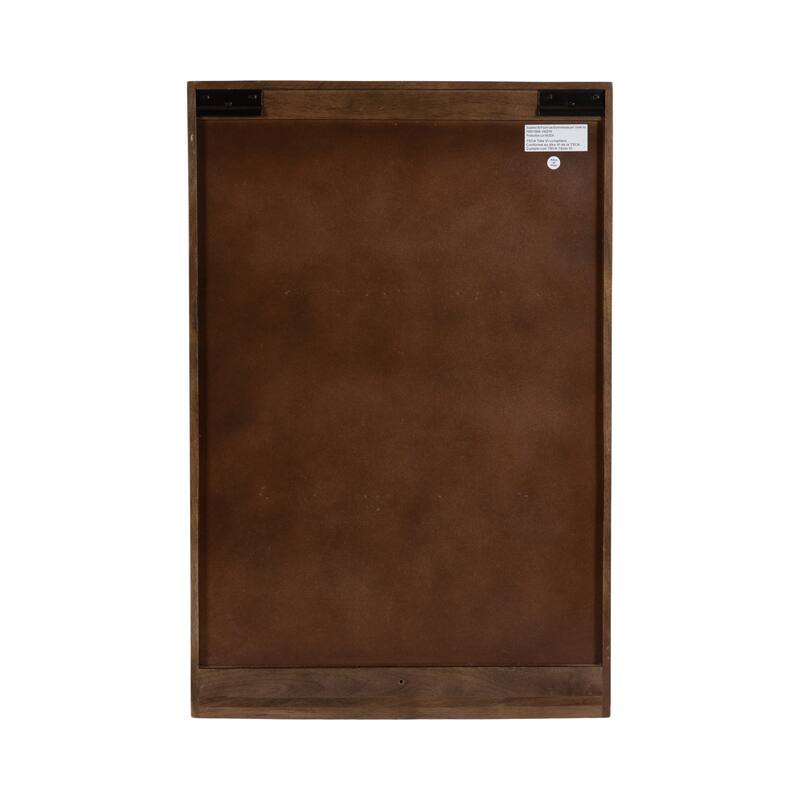 Kate and Laurel Mezzeta Bathroom Cabinet with Mirror