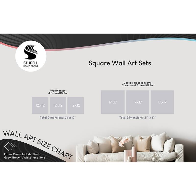 Stupell Stylized Animal Portraits Kids Owl Fox Squirrel 3 Piece Framed Wall Art, Design by Birgit Maria Kiennast