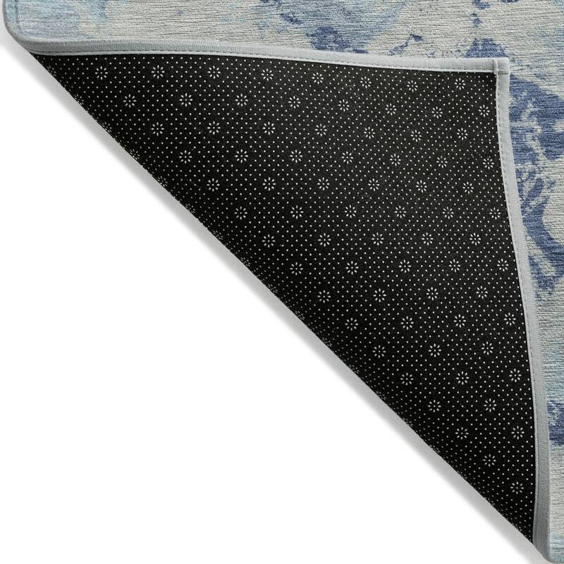 HomeRoots Floral Transitional Rectangle Outdoor Rug