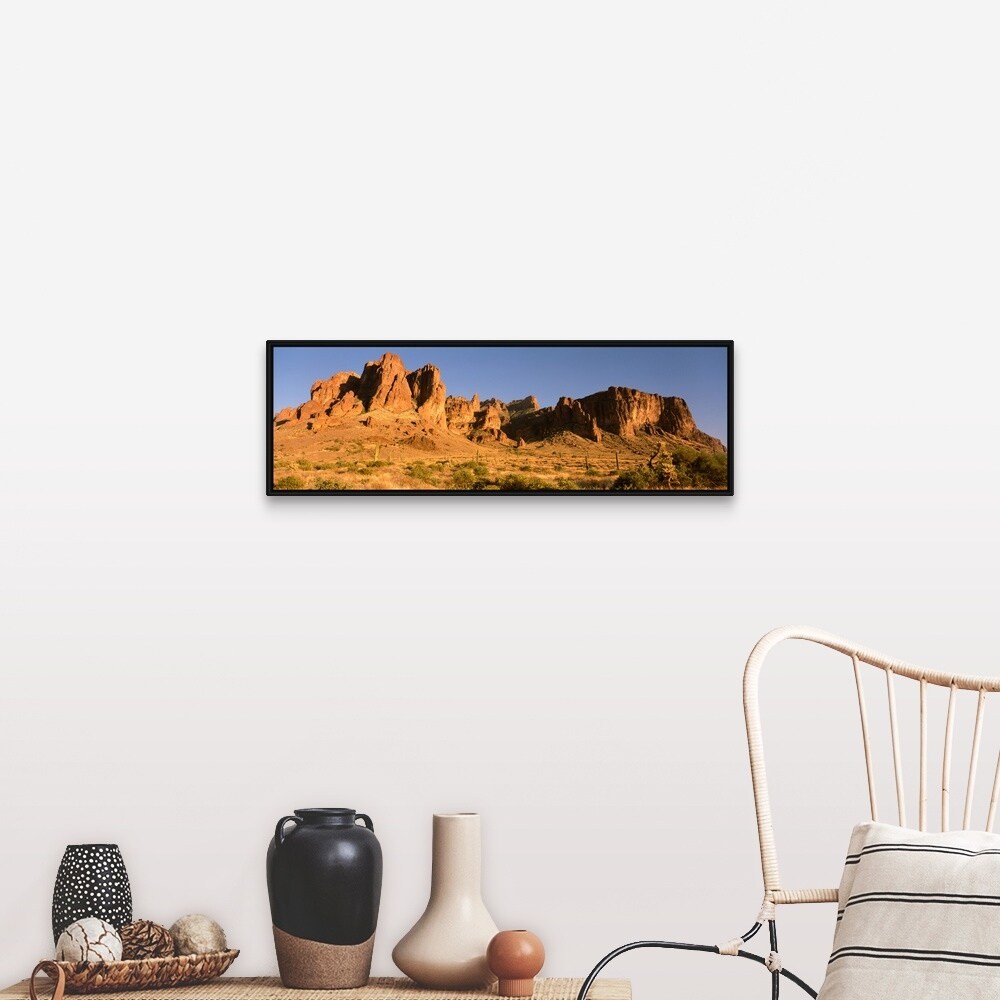 Shop Superstition Mountain Apache Junction Az Black Float Frame