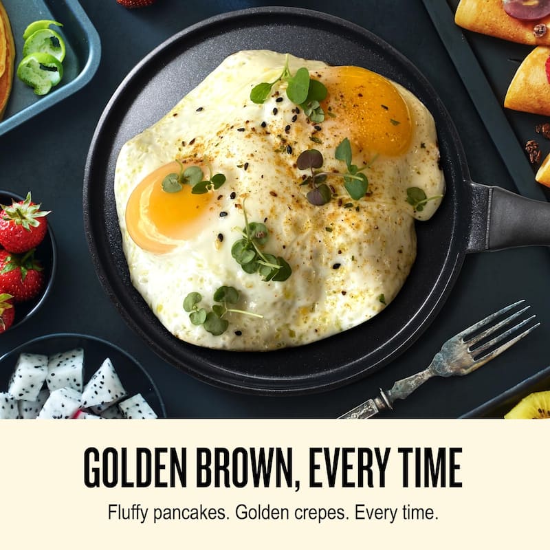 Alva Energy Ceramic Nonstick Griddle Pan Flat Nonstick Cooking Pan