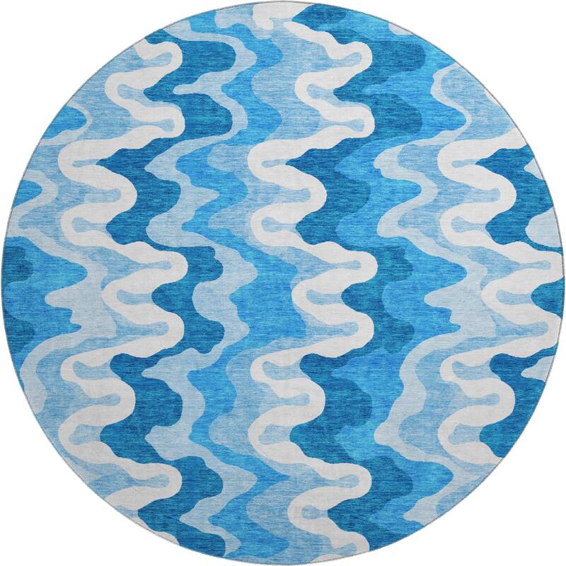 Premium Washable Super Soft Abstract Stripes Mayfield Rug