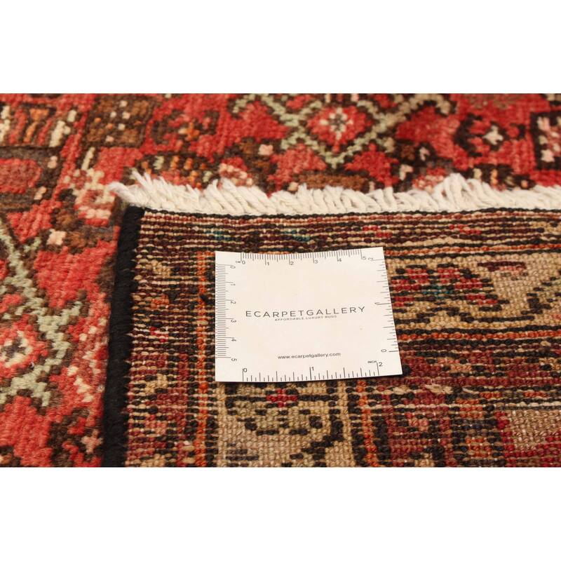 ECARPETGALLERY Hand-knotted Andelz Copper Wool Rug - 3'5 x 9'11