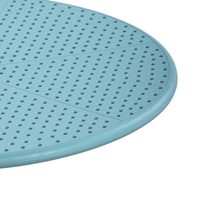 Christopher Knight Home - Eldred Modern 3-Piece Outdoor/Indoor Patio Bistro Set with Dining Chairs & Compact Round Bistro Table