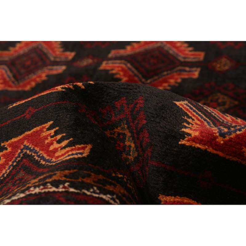 Teimani Black Rug 4'0" x 6'6" - 4'0 x 6'6