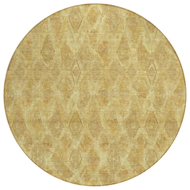 HomeRoots Geometric Traditional Rectangle Outdoor Rug