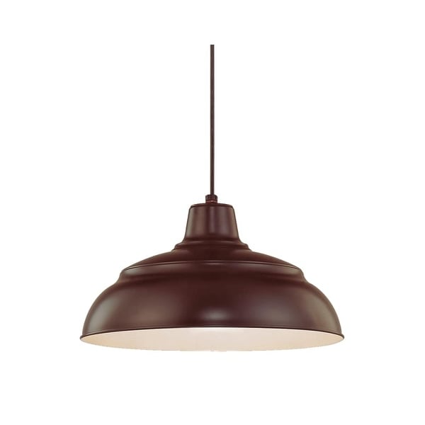 Millennium Lighting RWHC14 R Series 1-Light Warehouse Pendant - 14" Wide
