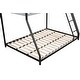 preview thumbnail 10 of 11, Metal Twin over Full Bunk Bed/ Heavy-duty Sturdy Metal/Full-length Vent Board Guardrail/CPC Certified/ No Box Spring Needed
