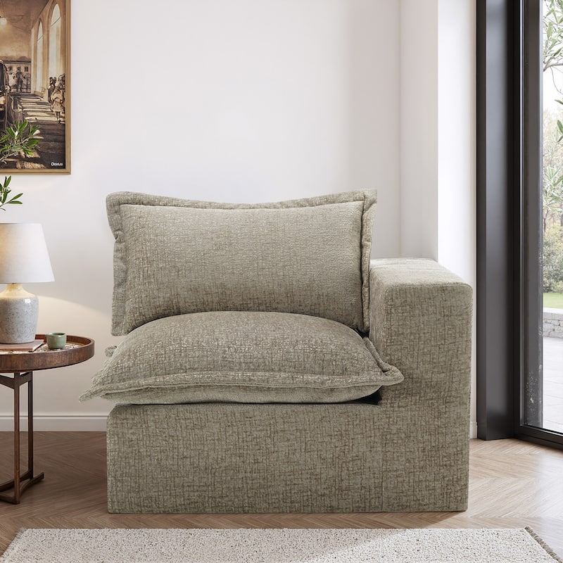 Comfy Cloud Couch Plush Modular Sectional Sofa For Living Room