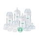 preview thumbnail 1 of 2, Nuk Simply Natural 9pc Bottle Gift Set w/ SafeTemp, White