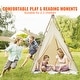 preview thumbnail 21 of 26, Kids Play Tent for Indoor and Outdoor, Yurt Tent for Boys and Girls