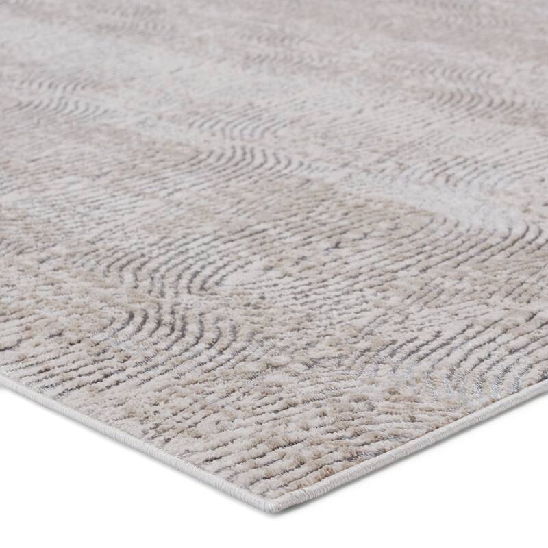 Nikki Chu Jaco Trellis Cream/ Grey Area Rug