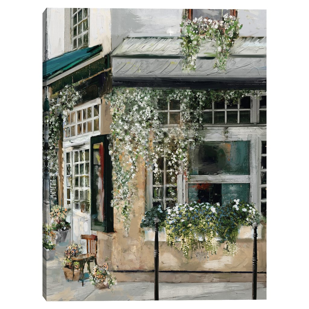 Rue Pavee Crop II by Studio Arts Canvas Art Print