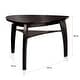 preview thumbnail 3 of 11, Hace Modern Black Solid Wood 7-Piece Counter Height Table Set by Furniture of America