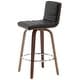 preview thumbnail 48 of 198, 26"/29" Faux Leather Swivel Bar/Counter Stools, Set of 2/3