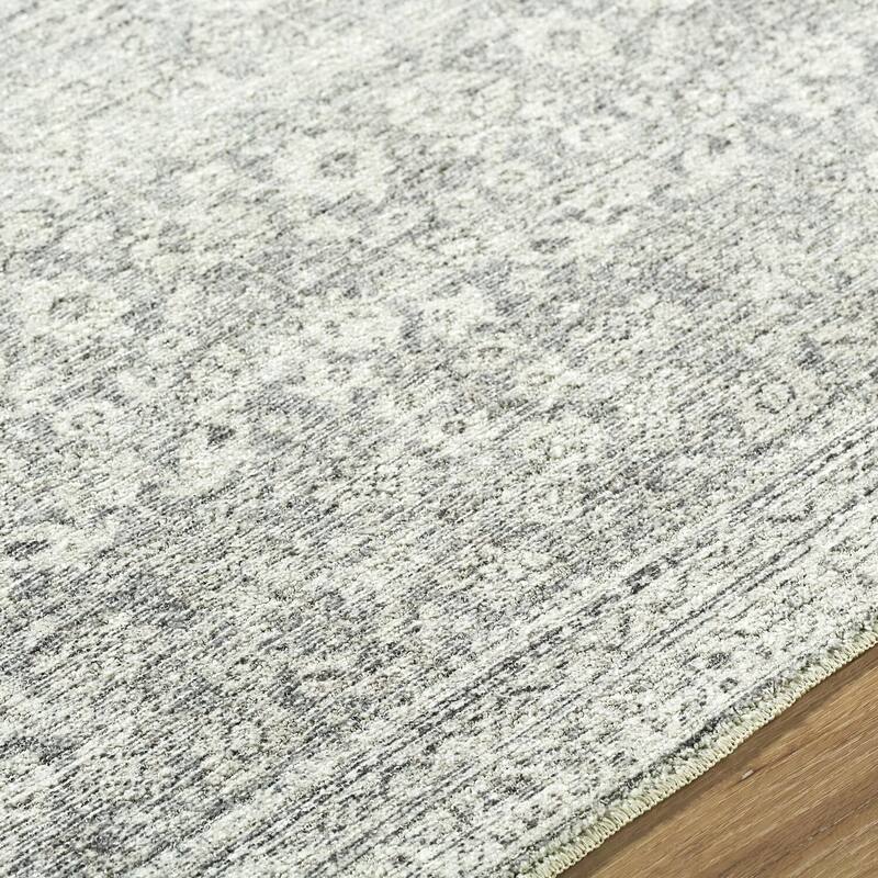 Galey Alix x Livabliss Collins Avenue III Vintage Damask Area Rug