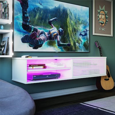 Ntense Glitch Floating TV Stand for TVs up to 60"