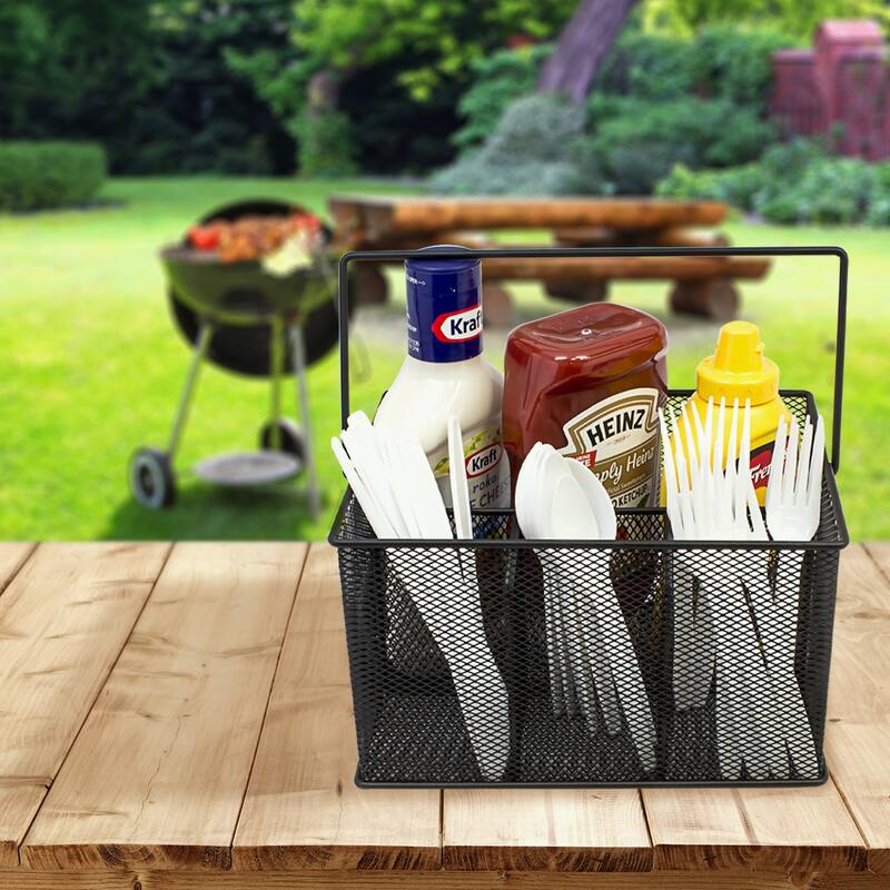 Sorbus Steel Mesh Utensil Caddy